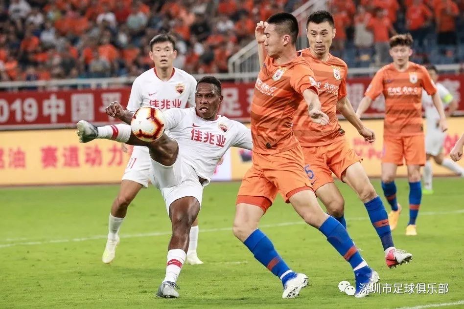 深圳佳兆业客场战平山东鲁能，保级希望渺茫的简单介绍