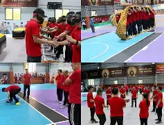 关于备战之际，球队齐心协力迎接挑战的信息